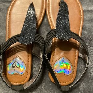 Justice sandals!